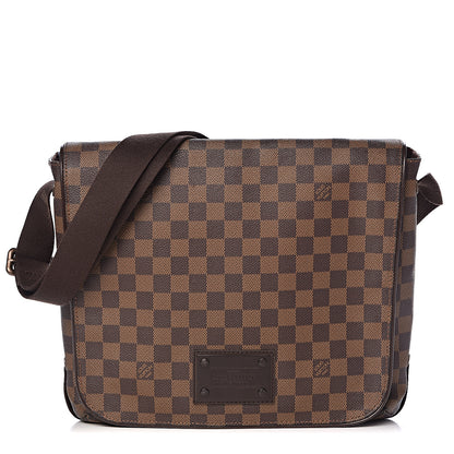 Louis Vuitton Damier Ebene Brooklyn MM 1 of 13