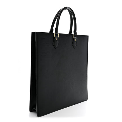 Louis Vuitton Epi Sac Plat GM Black 2 of 11