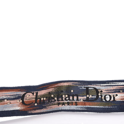 Christian Dior Canvas Embroidered Studded KaleiDiorscopic Shoulder Strap Multicolor 3 of 5
