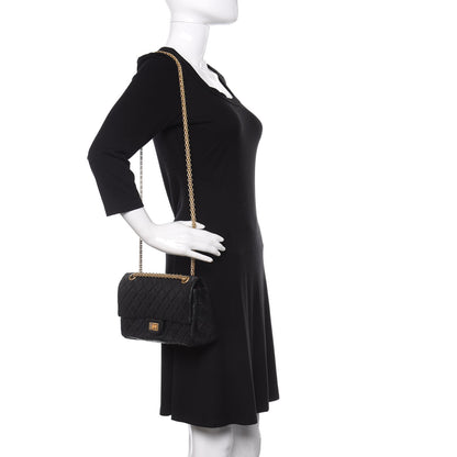 Chanel Aged Calfskin Quilted 2.55 Reissue 225 Flap Black 2 of 10