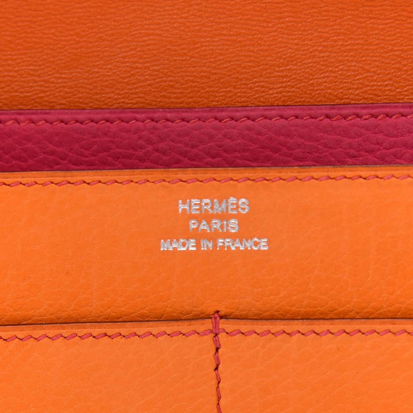 Eversoft Dogon Duo Wallet Orange Rose Shocking