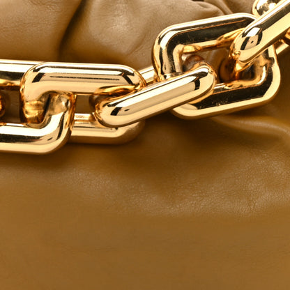 Bottega Veneta Calfskin The Pouch Chain Cammello 8 of 10