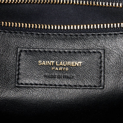 Saint Laurent Suede Calfskin Monogram Le Sept Chain Bag Black 7 of 11