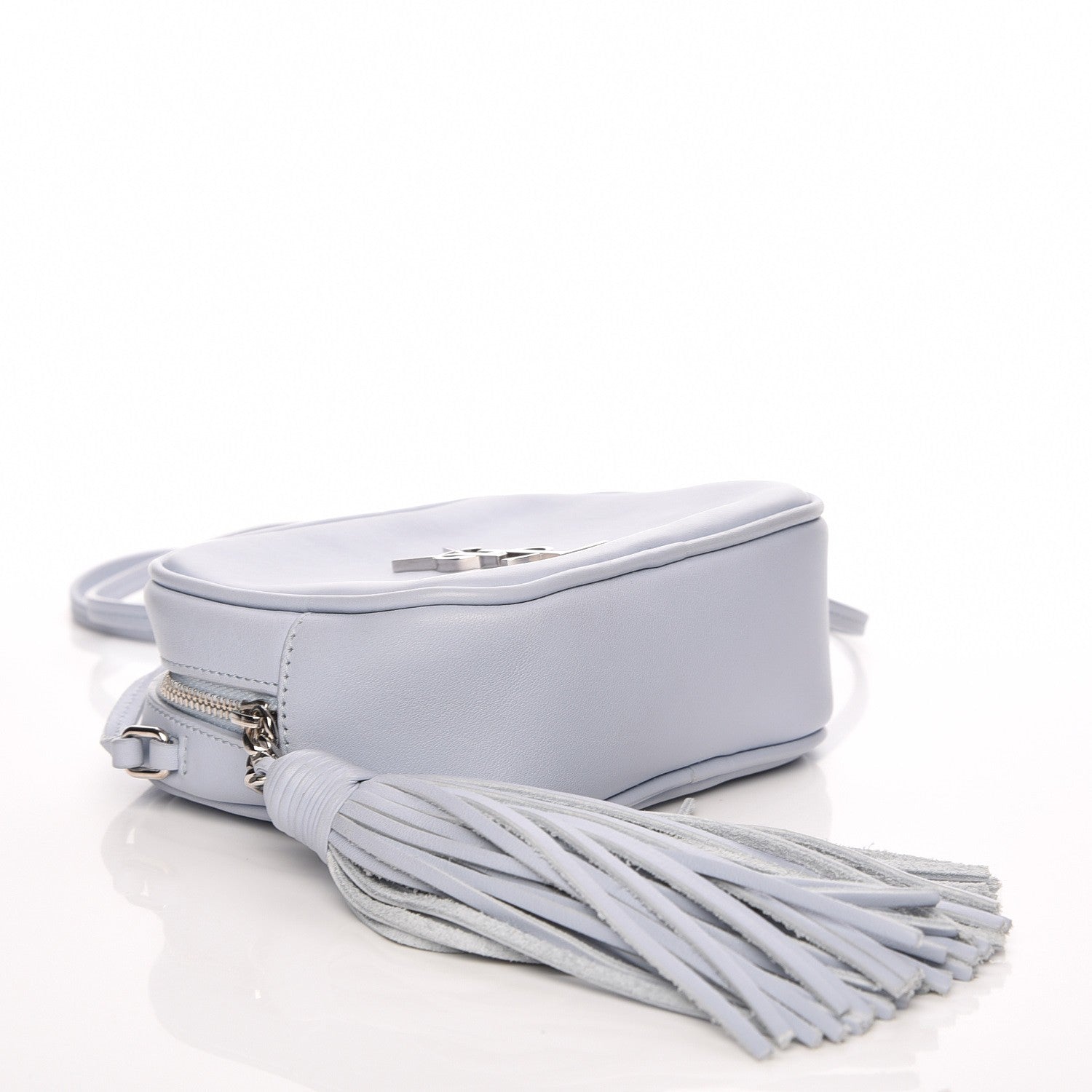 Saint Laurent Nappa Monogram Blogger Bag Sky Blue 4 of 7