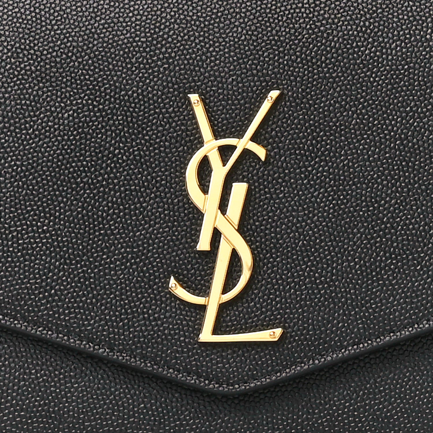 Saint Laurent Grain de Poudre Mini Uptown Crossbody Bag Black 9 of 11