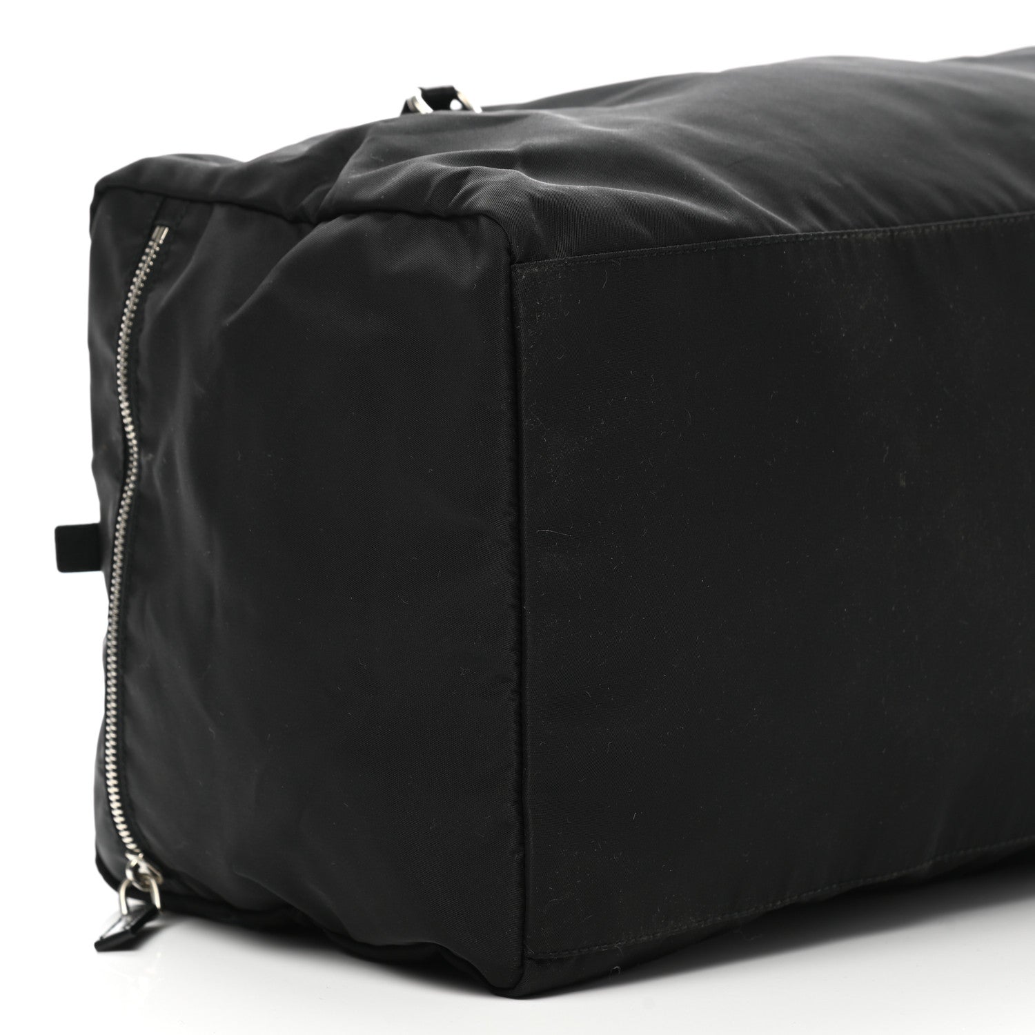 Prada Tessuto Nylon Duffle Bag Black 9 of 12