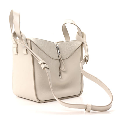 Loewe Grained Calfskin Mini Hammock Shoulder Bag Soft White 3 of 10