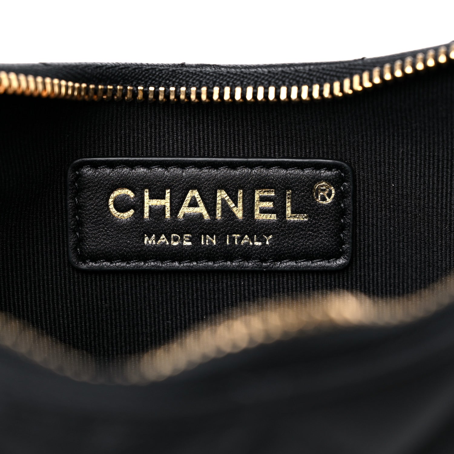Chanel Lambskin Quilted Small Hobo Bag Black 5 of 9