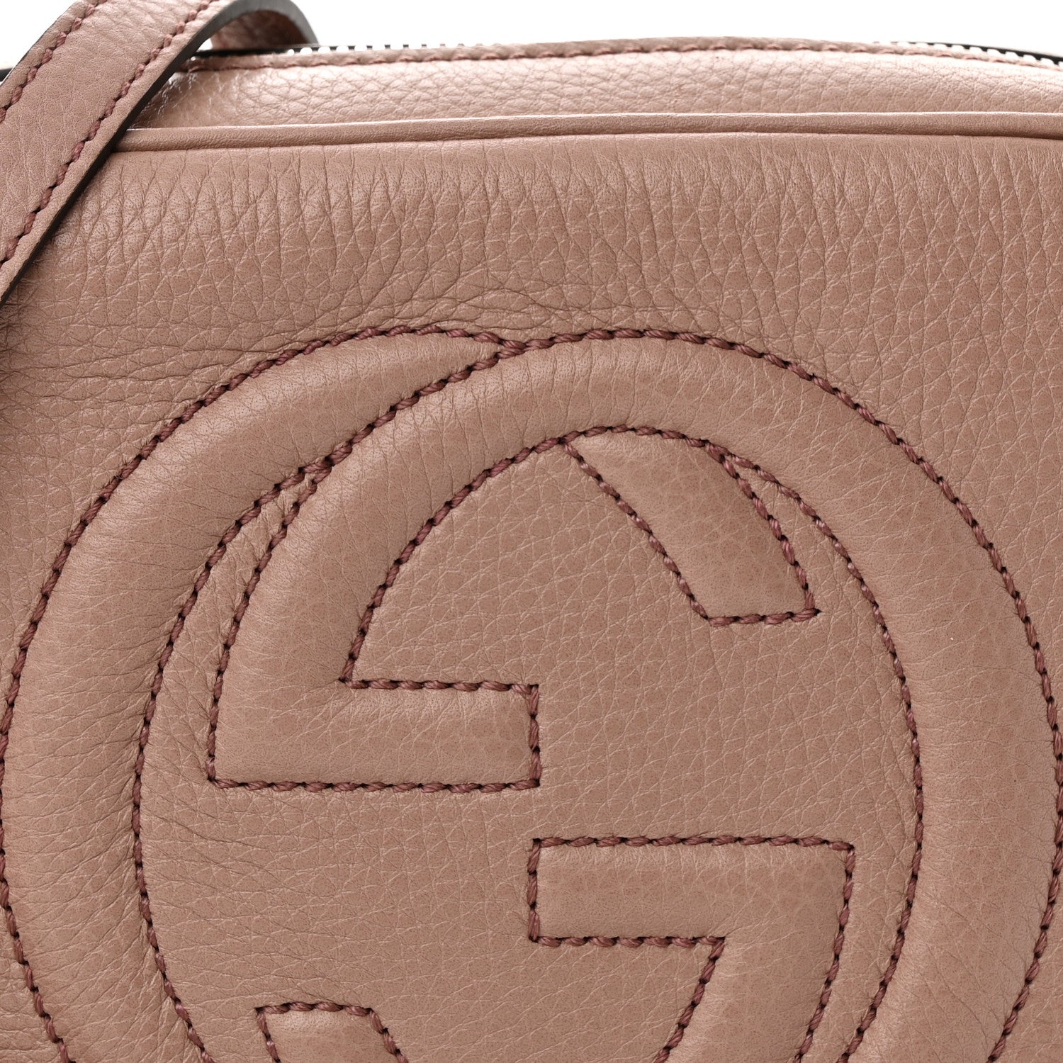 Gucci Cellarius Calfskin Small Soho Disco Bag Dark Cipria 8 of 11