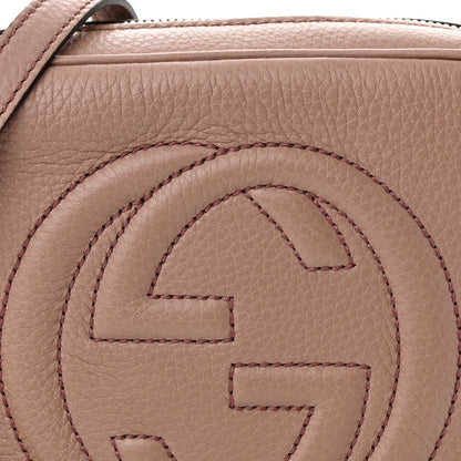 Gucci Cellarius Calfskin Small Soho Disco Bag Dark Cipria 8 of 11