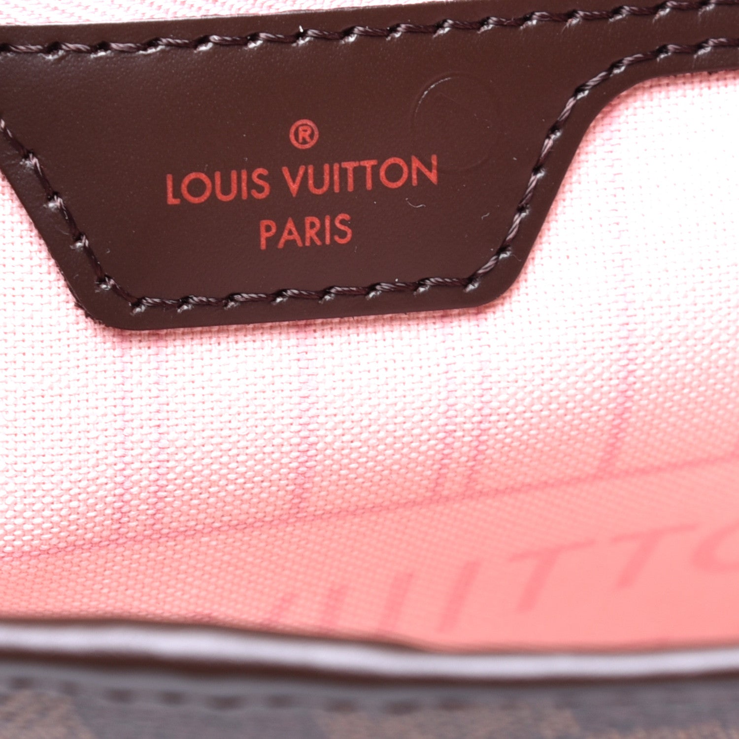 Louis Vuitton Damier Ebene Neo Neverfull MM Rose Ballerine 6 of 8