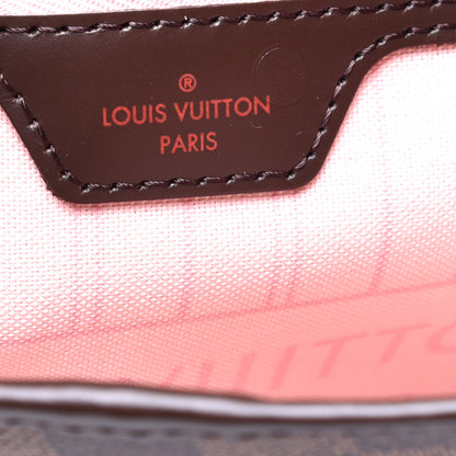 Louis Vuitton Damier Ebene Neo Neverfull MM Rose Ballerine 6 of 8