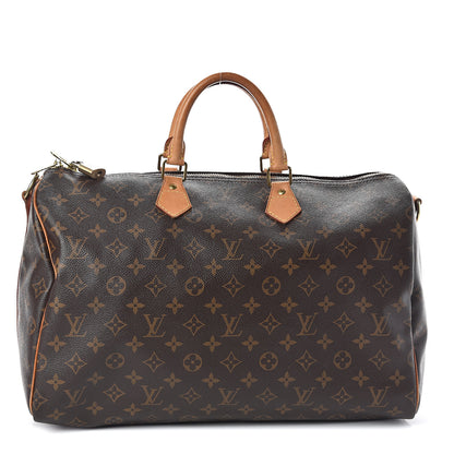 Louis Vuitton Monogram Speedy Bandouliere 40 1 of 9
