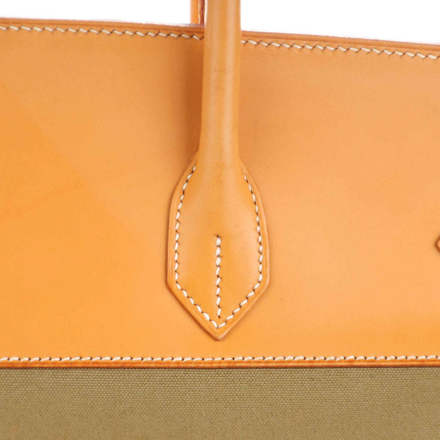 Hermes Natural Barenia Toile Birkin 40 32 of 32