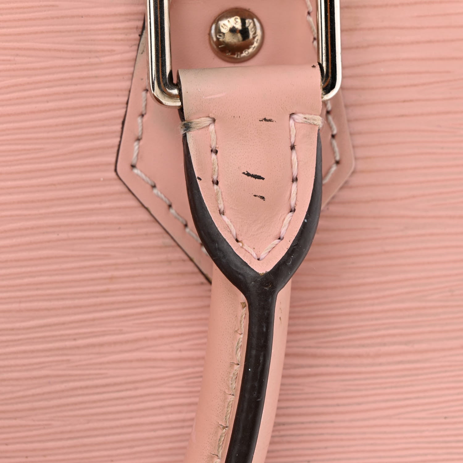 Louis Vuitton Epi Alma BB Rose Ballerine 12 of 20
