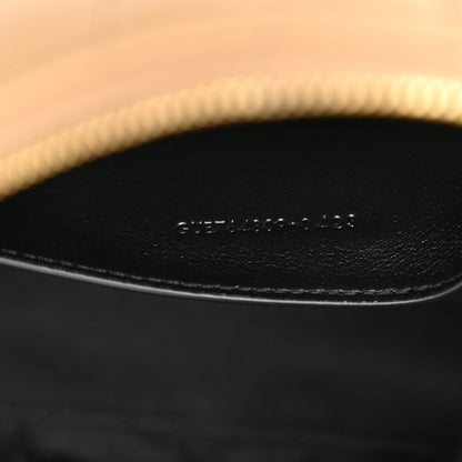 Saint Laurent Lambskin Carre Quilted Cassandre Mini Camera Bag Natural Tan 7 of 11