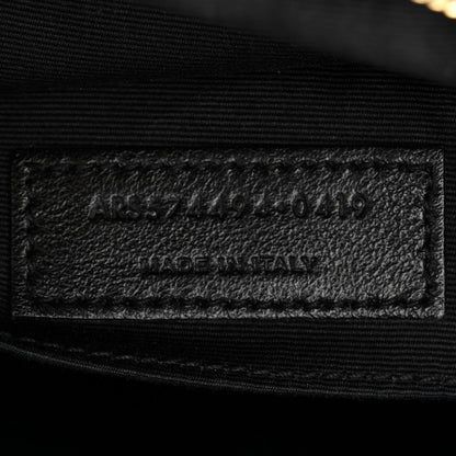 Saint Laurent Calfskin Matelasse Monogram Lou Camera Bag Nude Powder 8 of 11