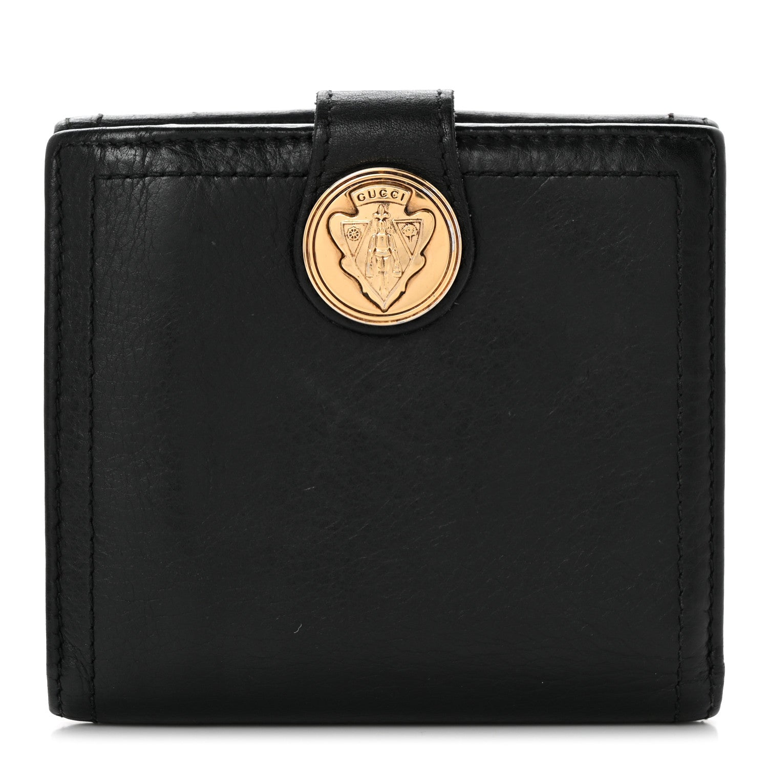 Gucci Calfskin Hysteria French Wallet Black 1 of 13