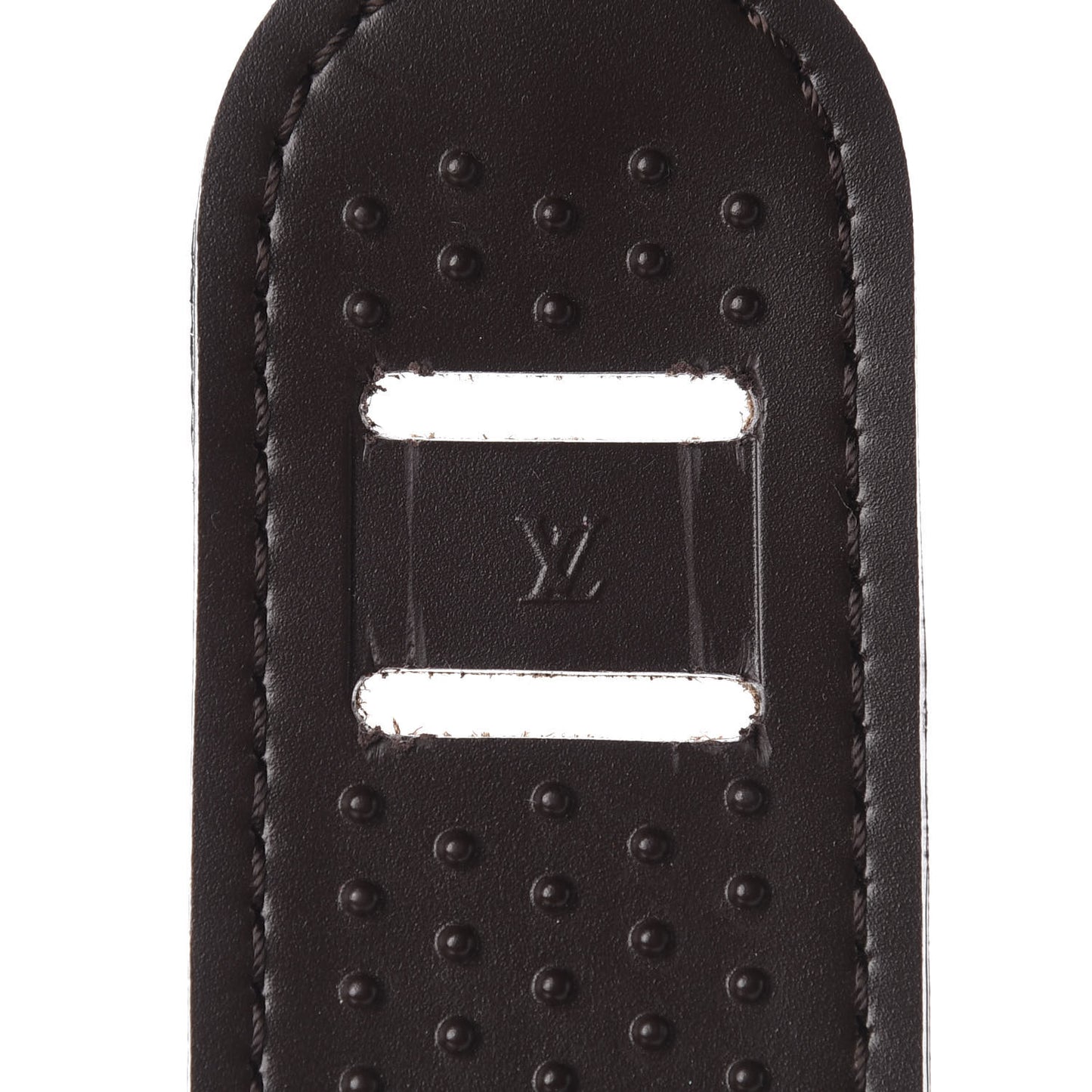 Calfskin Shoulder Strap Pad Brown