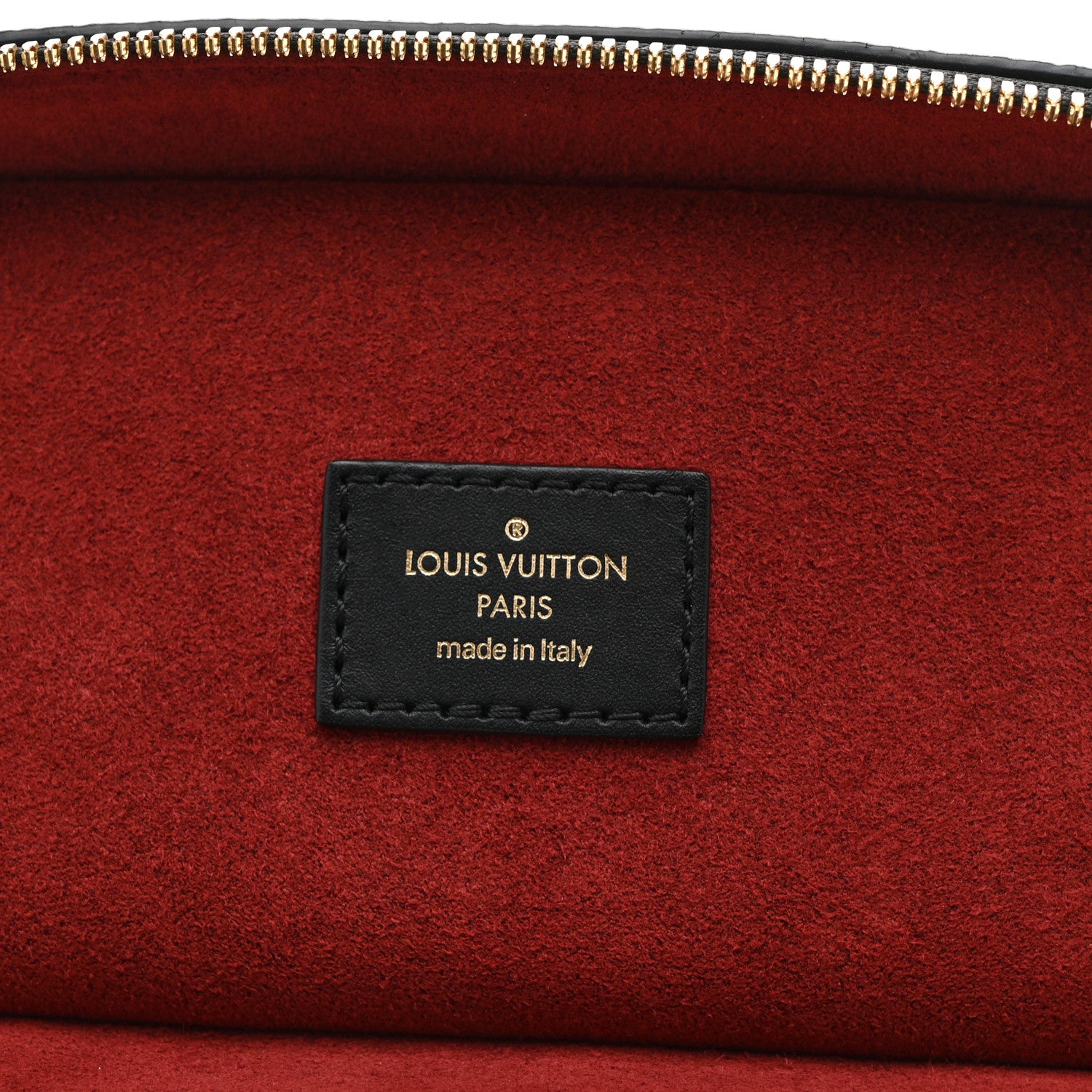Louis Vuitton Empreinte Monogram Giant Vanity PM Black Beige 6 of 9