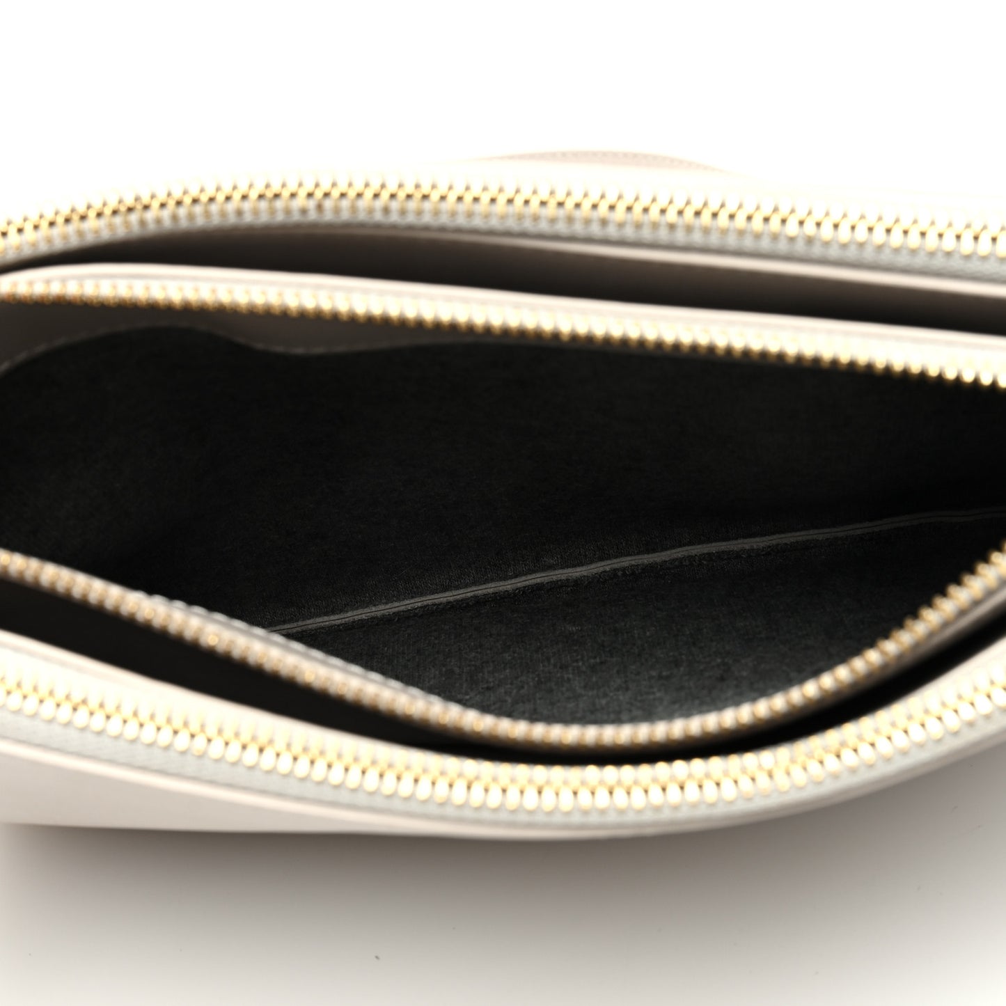 Liege Calfskin Large Trio Crossbody Bag Powder