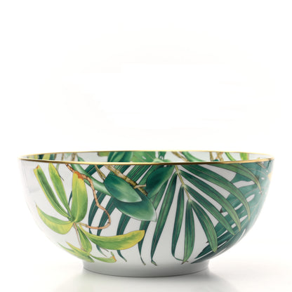 Hermes Porcelain Large Passiflora Salad Bowl 3 of 8