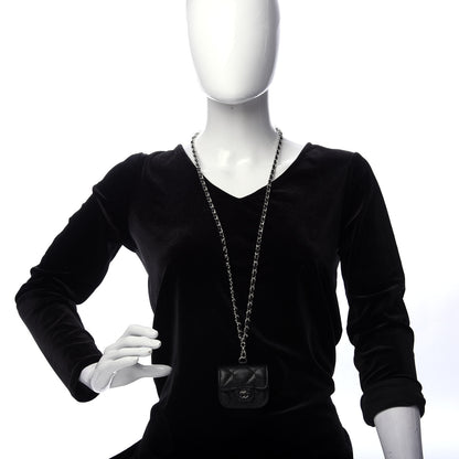 Chanel Caviar Quilted Airpods Pro Case Black 2 of 9