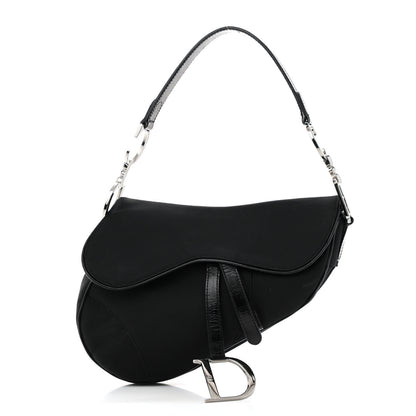 Christian Dior Nylon Saddle Bag Black 1 of 15