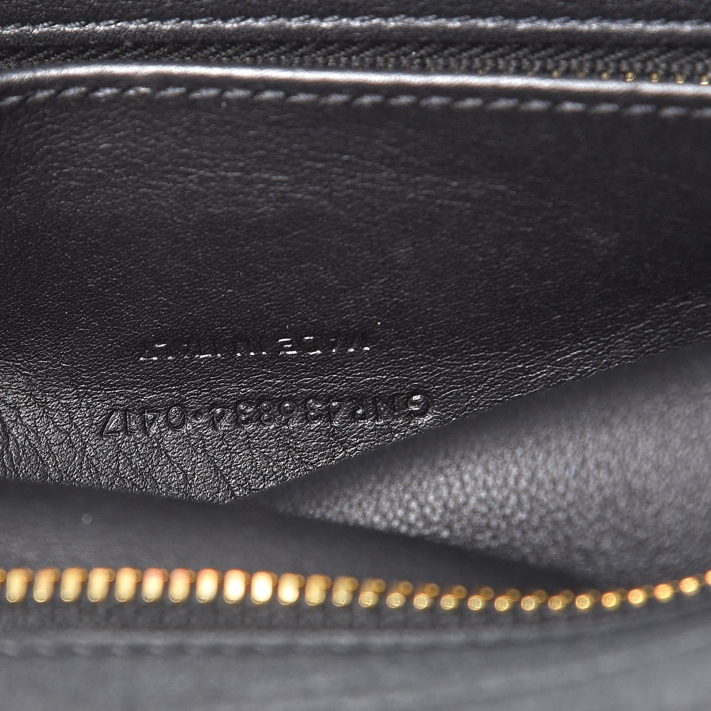 Python Suede Baby Monogram Downtown Cabas Black
