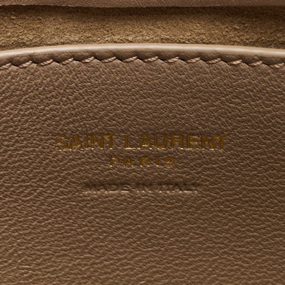 Saint Laurent Vegetable Le 5 A 7 Mini Hobo Dark Beige 6 of 8
