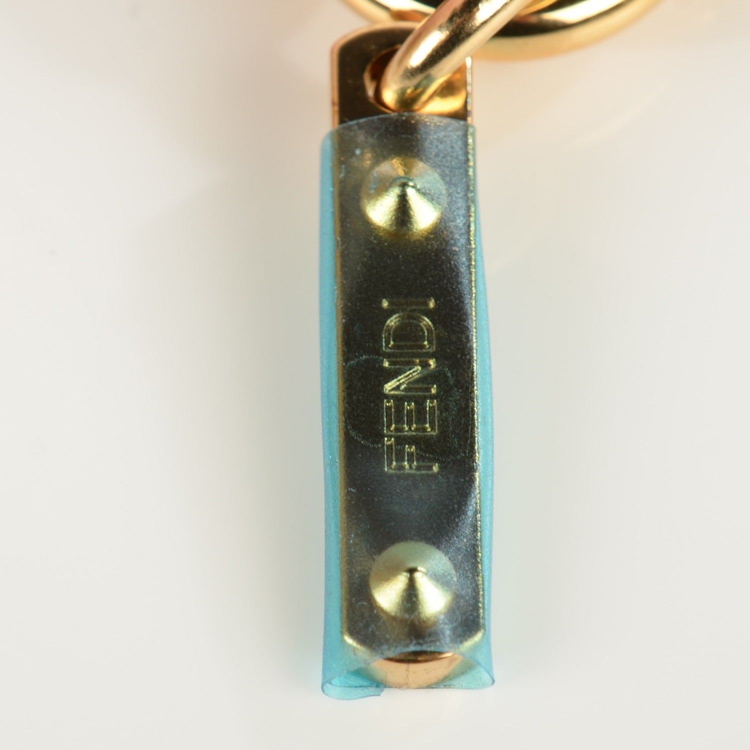 Fendi Fox Fur Vitello Elite Bi-Color Pom Pom Bag Charm Rosa Cammello Cipria 5 of 7