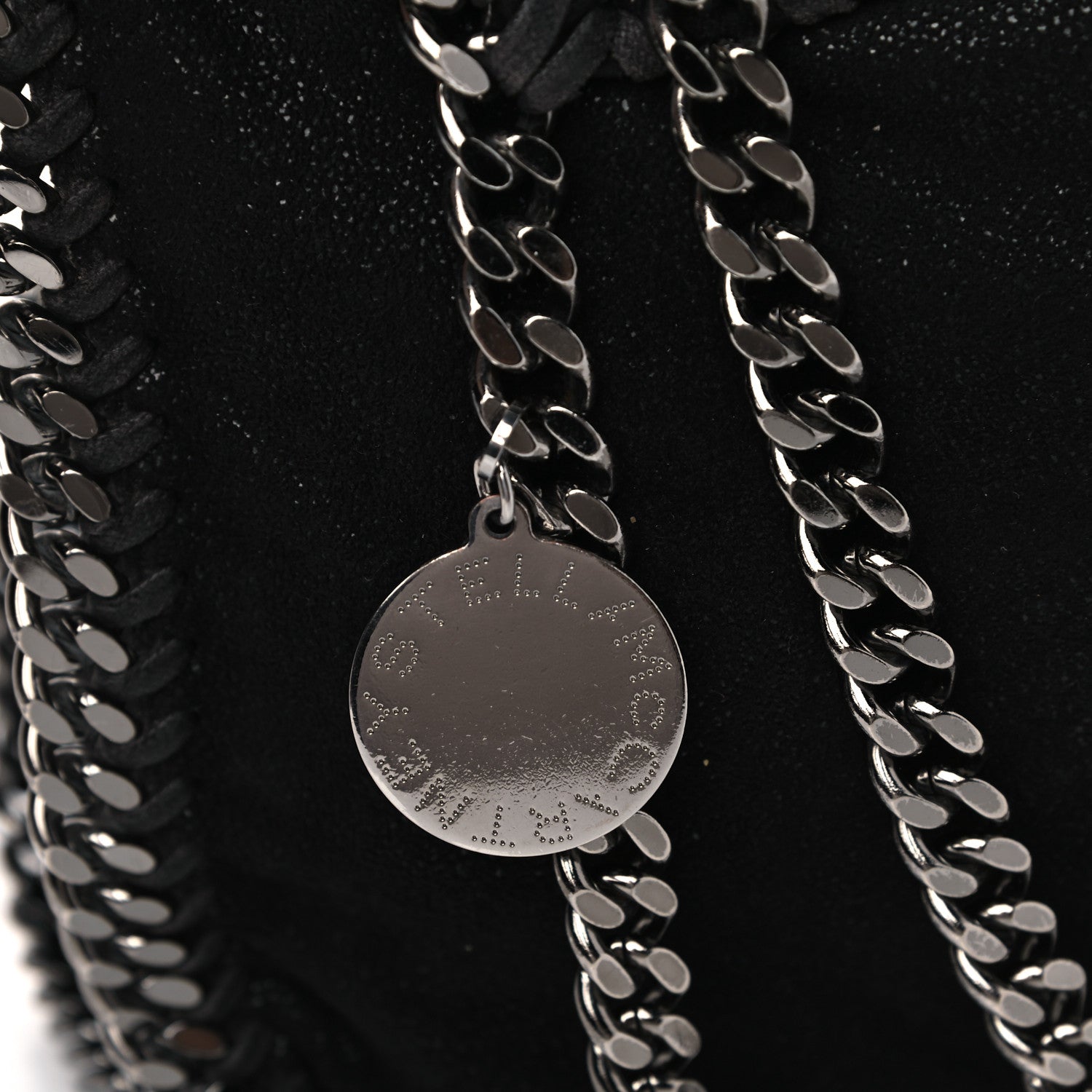 Stella McCartney Shaggy Deer Small Falabella Tote Black 9 of 11