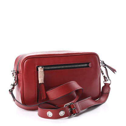Miu Miu Soft Calfskin Crossbody Bag Fuoco 3 of 9