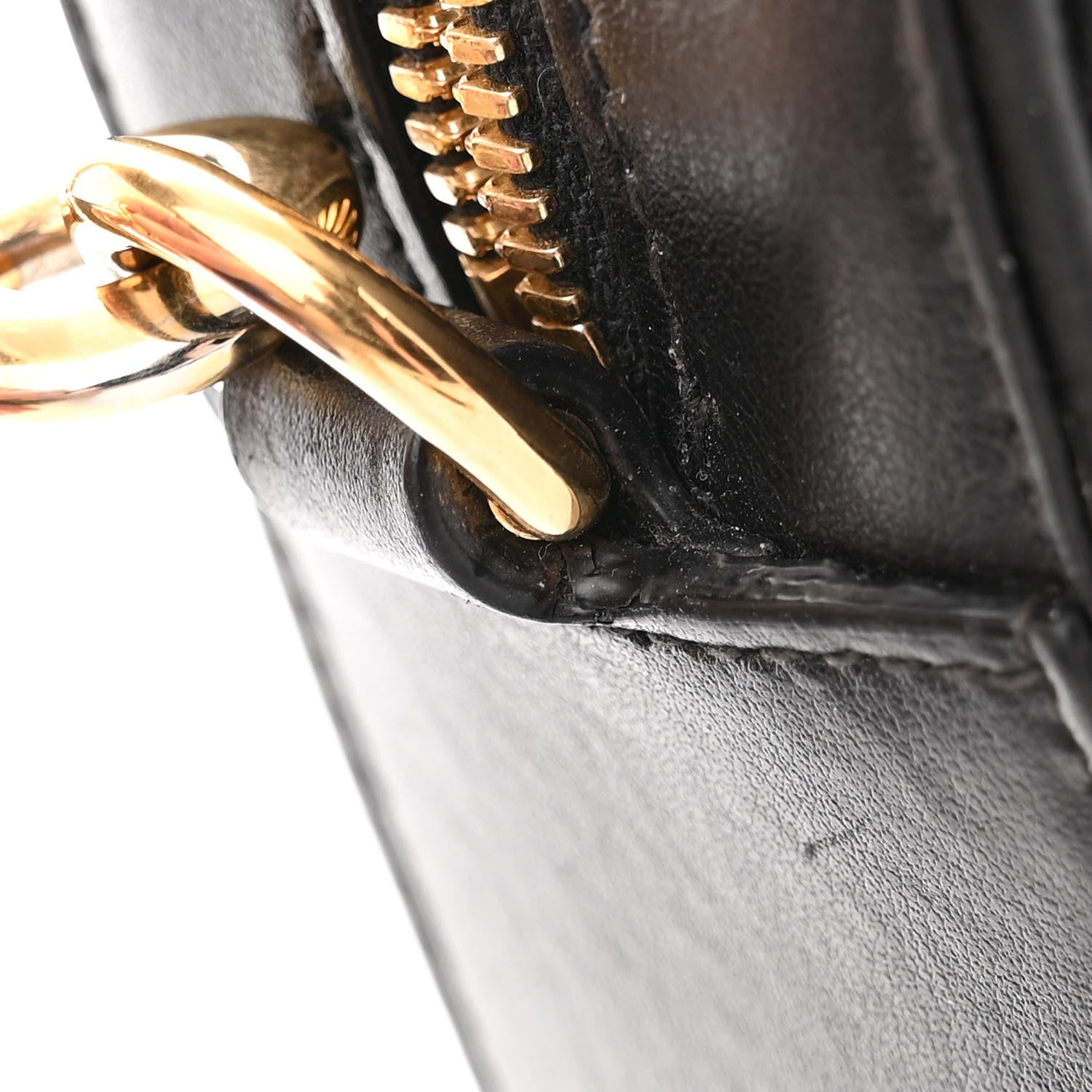 Gucci Calfskin GG Matelasse Shoulder Bag Black Natural 13 of 16
