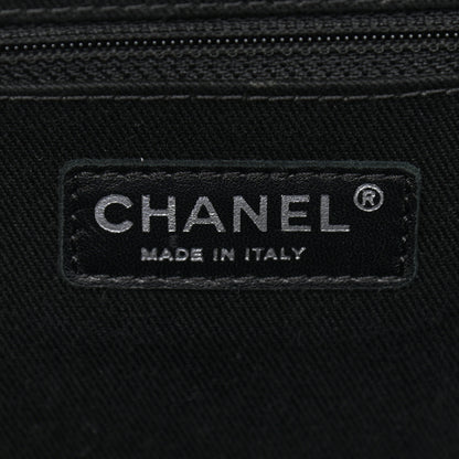 Chanel Iridescent Caviar Quilted Jumbo Easy Flap Blue 6 of 12