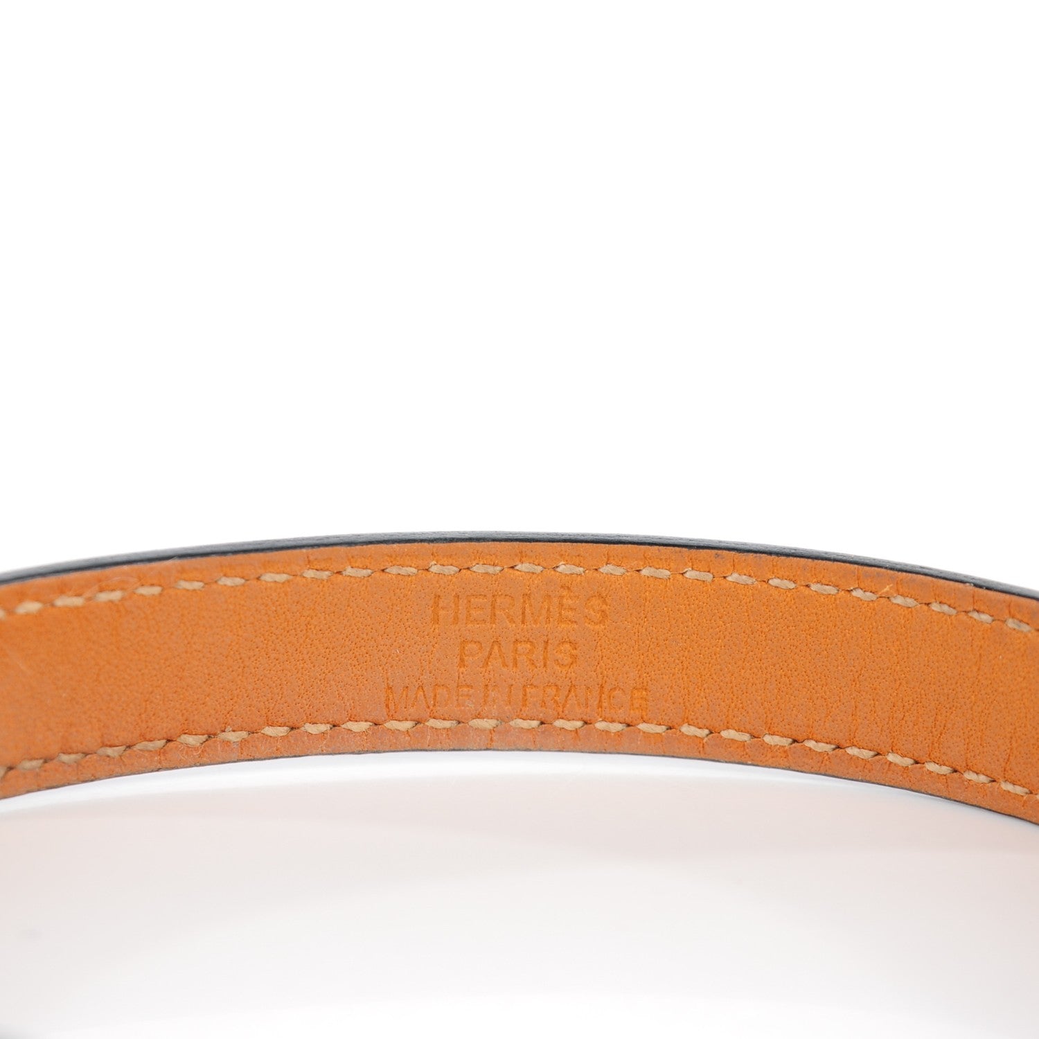 Hermes Chamonix Kelly Double Tour Bracelet XS Graphite 7 of 7