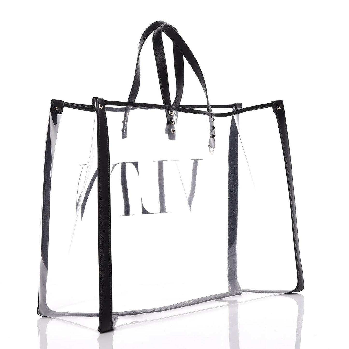 Plexy VLTN Large Shopping Bag Transparent