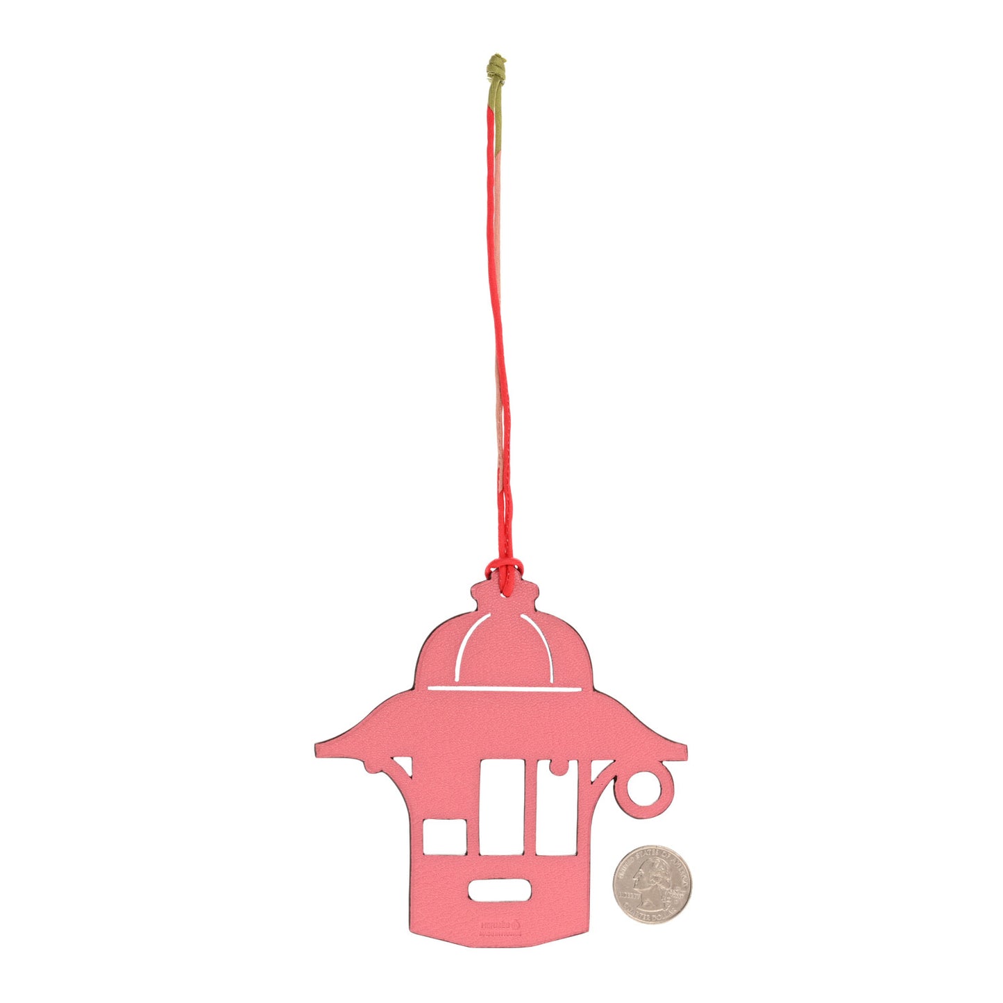 Taurillon Clemence Chevre Mysore Petit H Kiosque 3H Bag Charm Bleu Nuit Rose Azalee