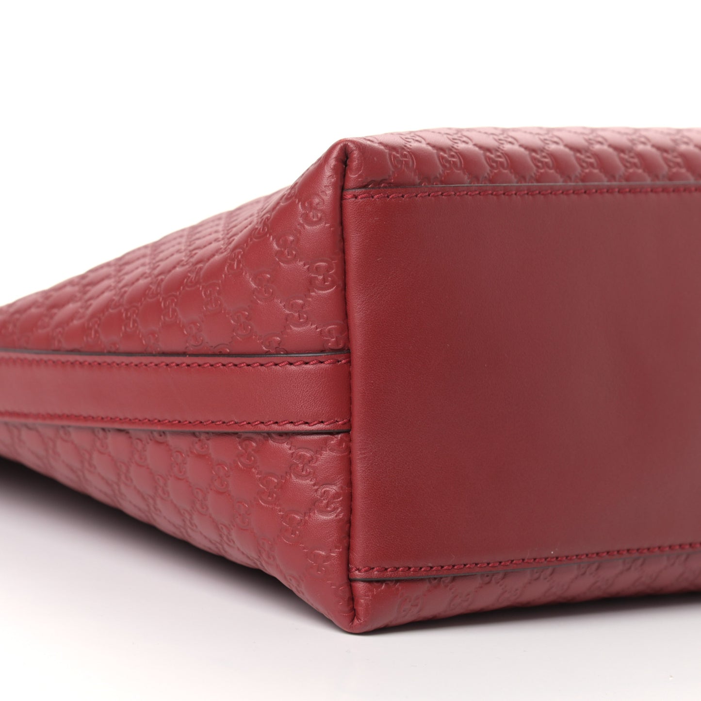 Soft Microguccissima Margaux Shoulder Bag Red