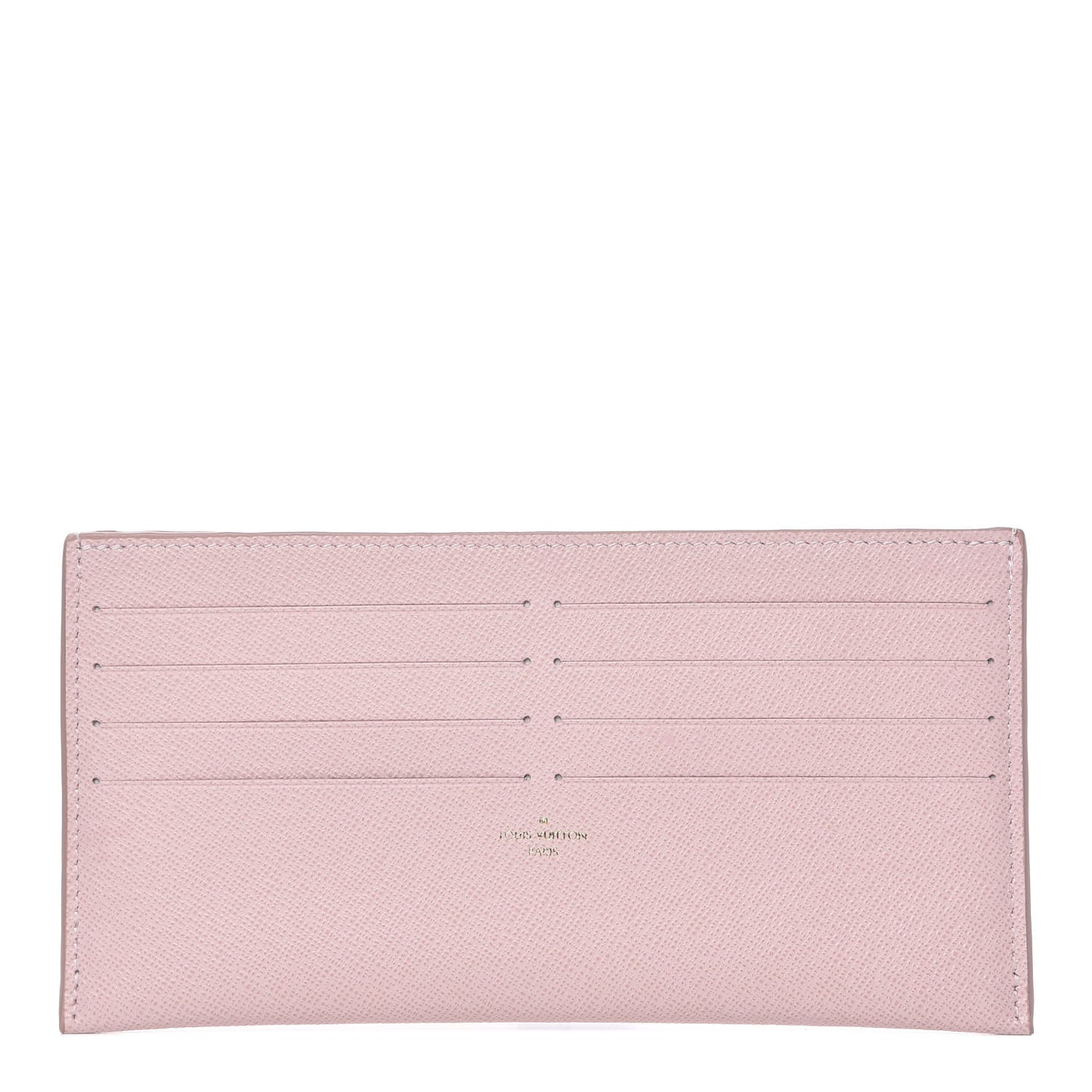 Calfskin Felicie Card Holder Insert Rose Ballerine