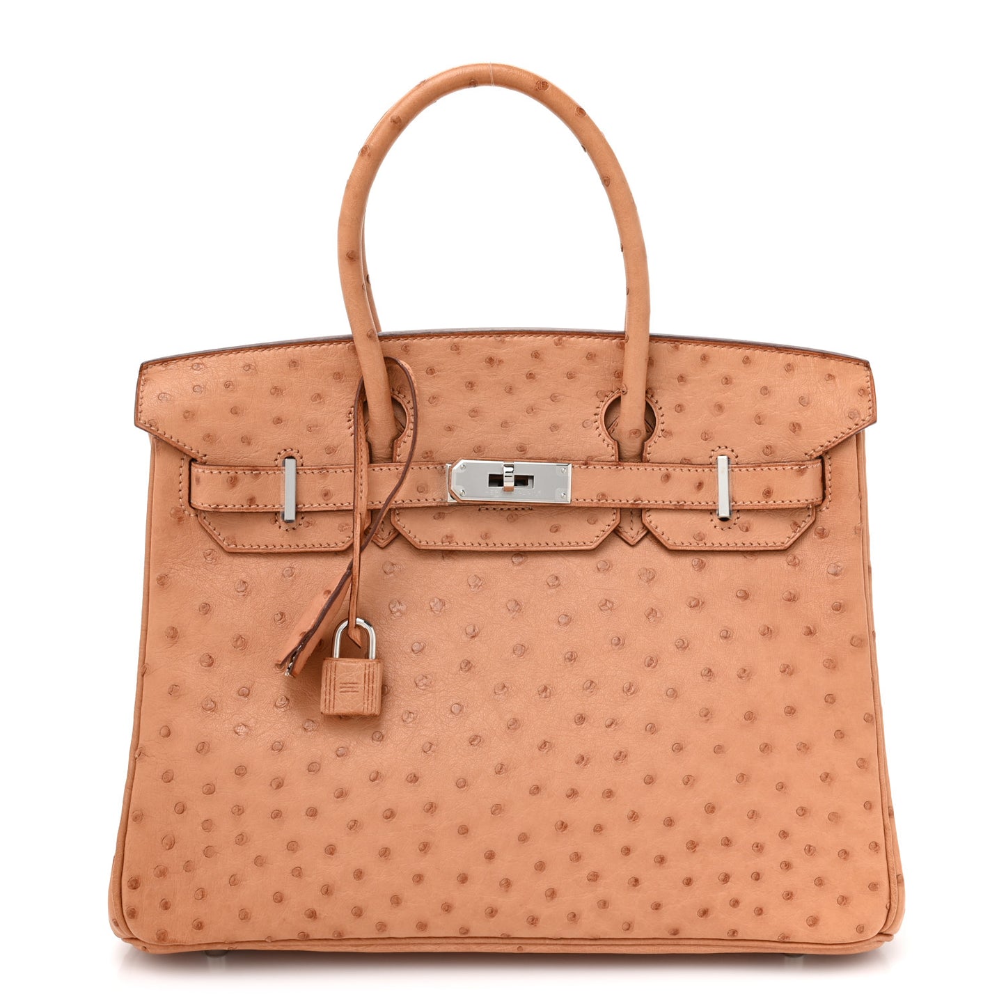 Ostrich Birkin 30 Sable