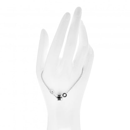 Bulgari Sterling Silver Black Ceramic Save the Children Bracelet SM 2 of 5