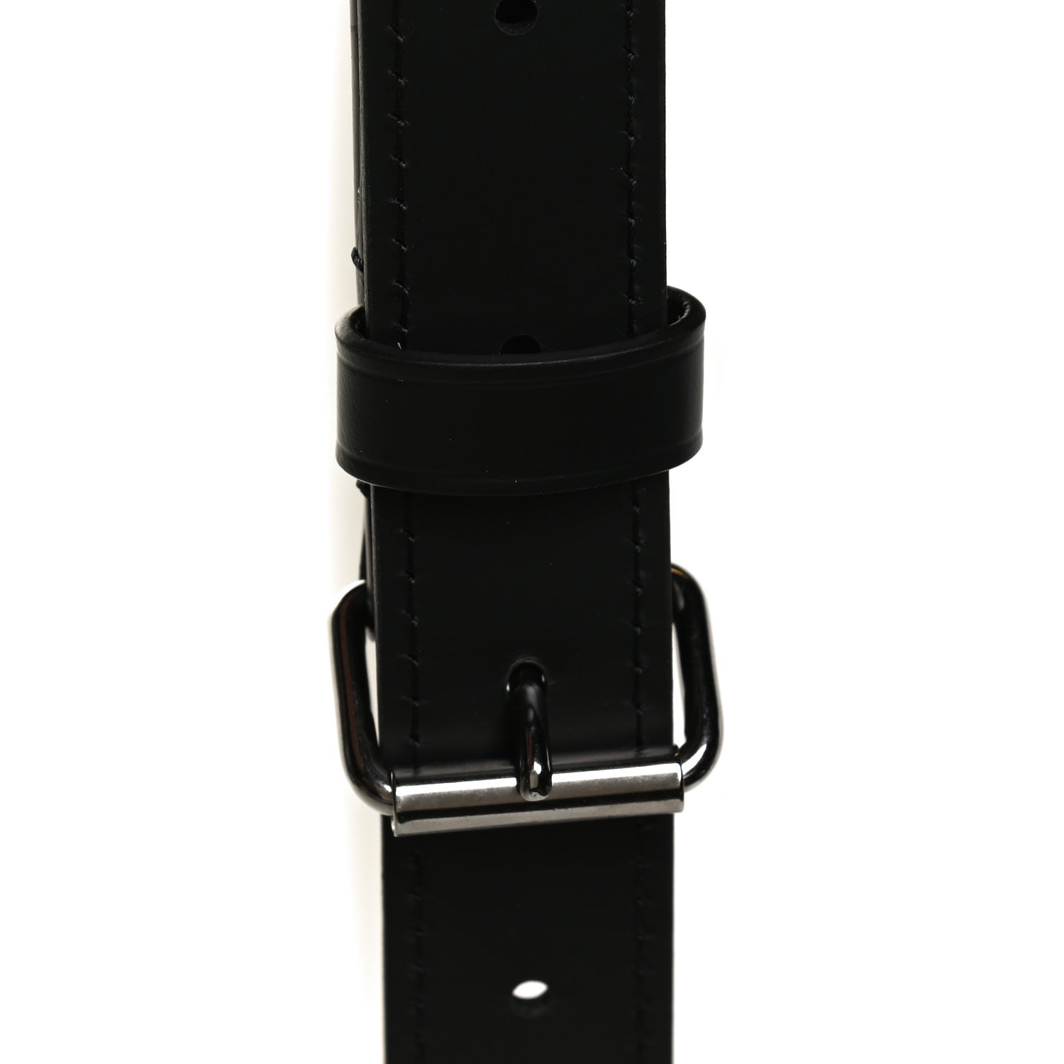 Louis Vuitton Calfskin Adjustable Shoulder Strap Black 4 of 4