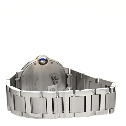 Cartier Stainless Steel 36mm Ballon Bleu De Cartier Automatic Watch 3 of 5