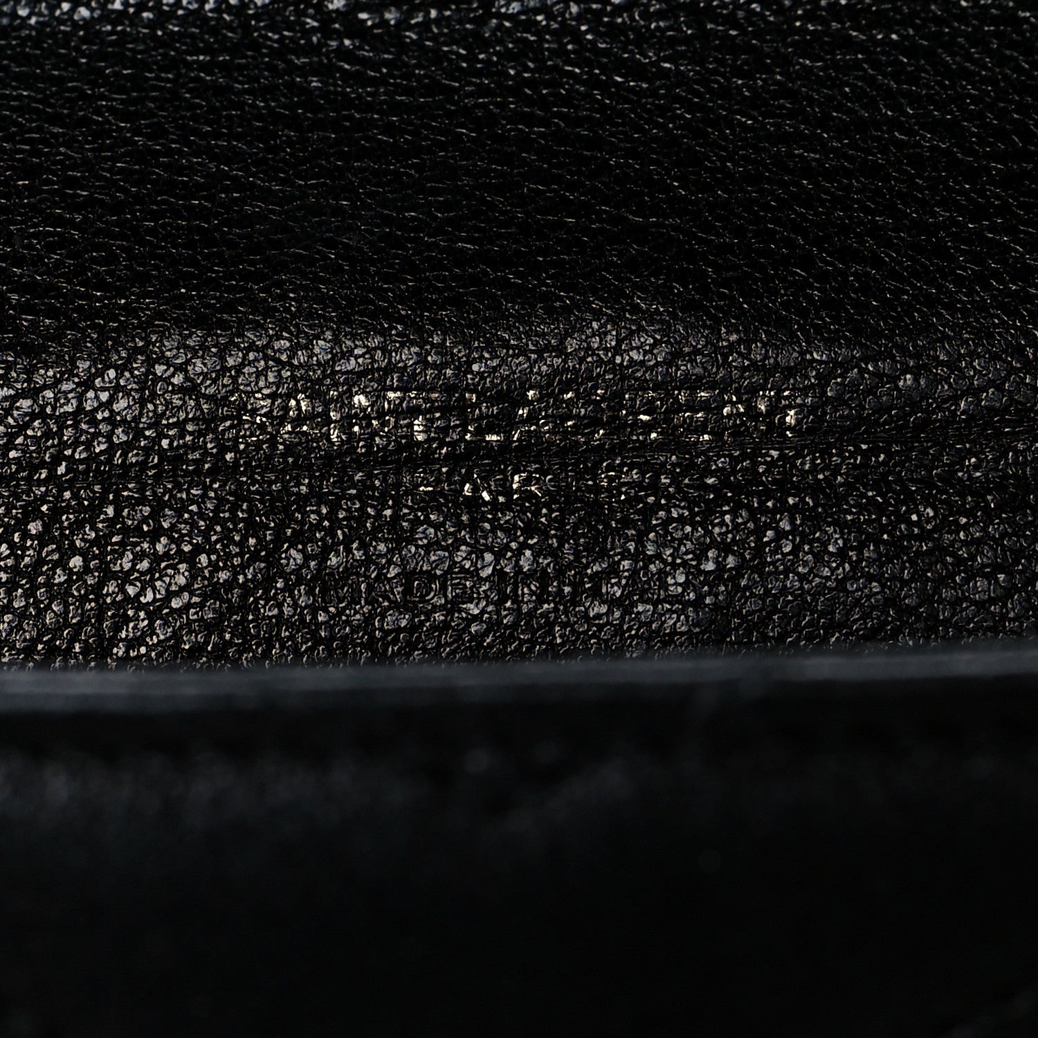 Saint Laurent Lambskin Mixed Matelasse Chevron Small Monogram Envelope Wallet Black 6 of 11