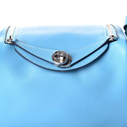 Hermes Swift Mini Lindy 20 Bleu Du Nord 9 of 9