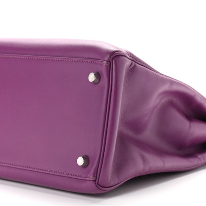Hermes Swift Kelly Retourne 35 Cyclamen 9 of 17