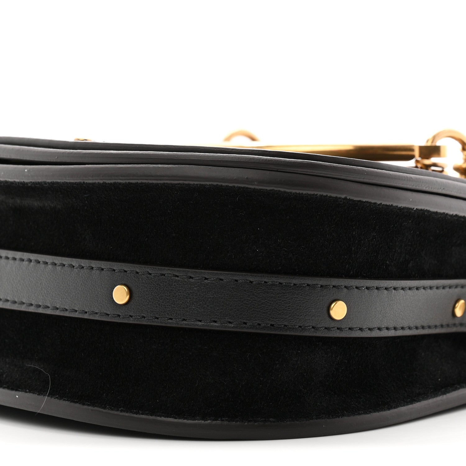 Chloe Calfskin Small Nile Bracelet Bag Black 10 of 10