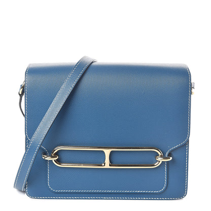 Hermes Grain d'H Sac Roulis 23 Bleu De Galice 1 of 9