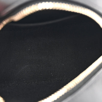 Chanel Lambskin Quilted Egyptian Amulet Round Clutch With Chain  Black 5 of 10